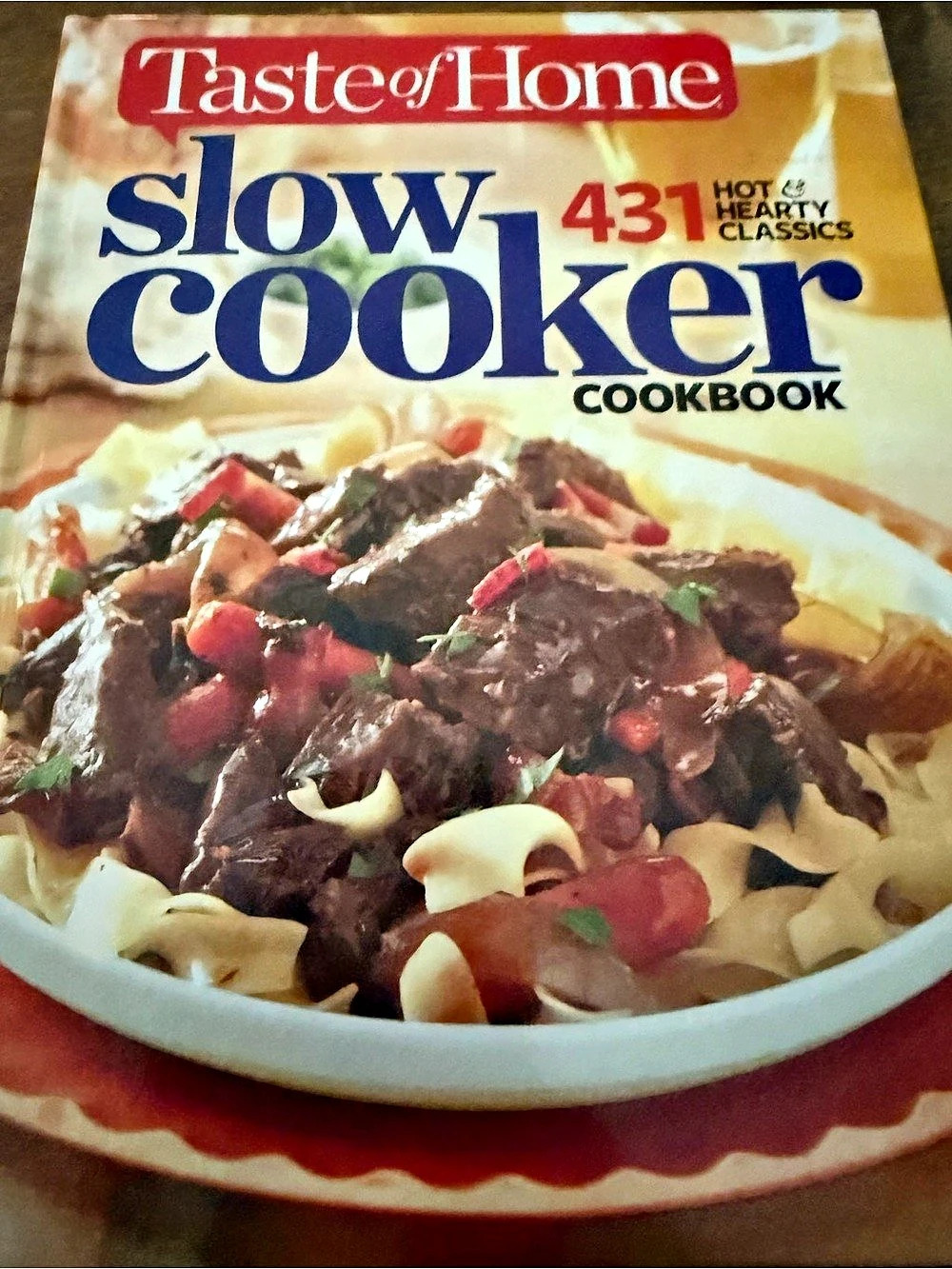 Taste of Home Slow Cooker Cookbook Recipe Book
